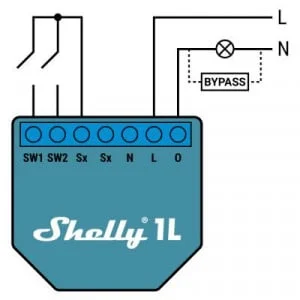 Bypass for Shelly 1L & Shelly Dimmer 2